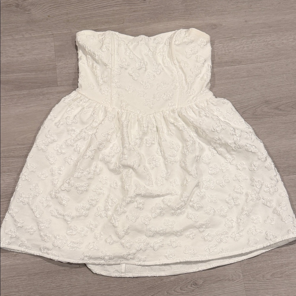 Altar'd State White Floral Dress